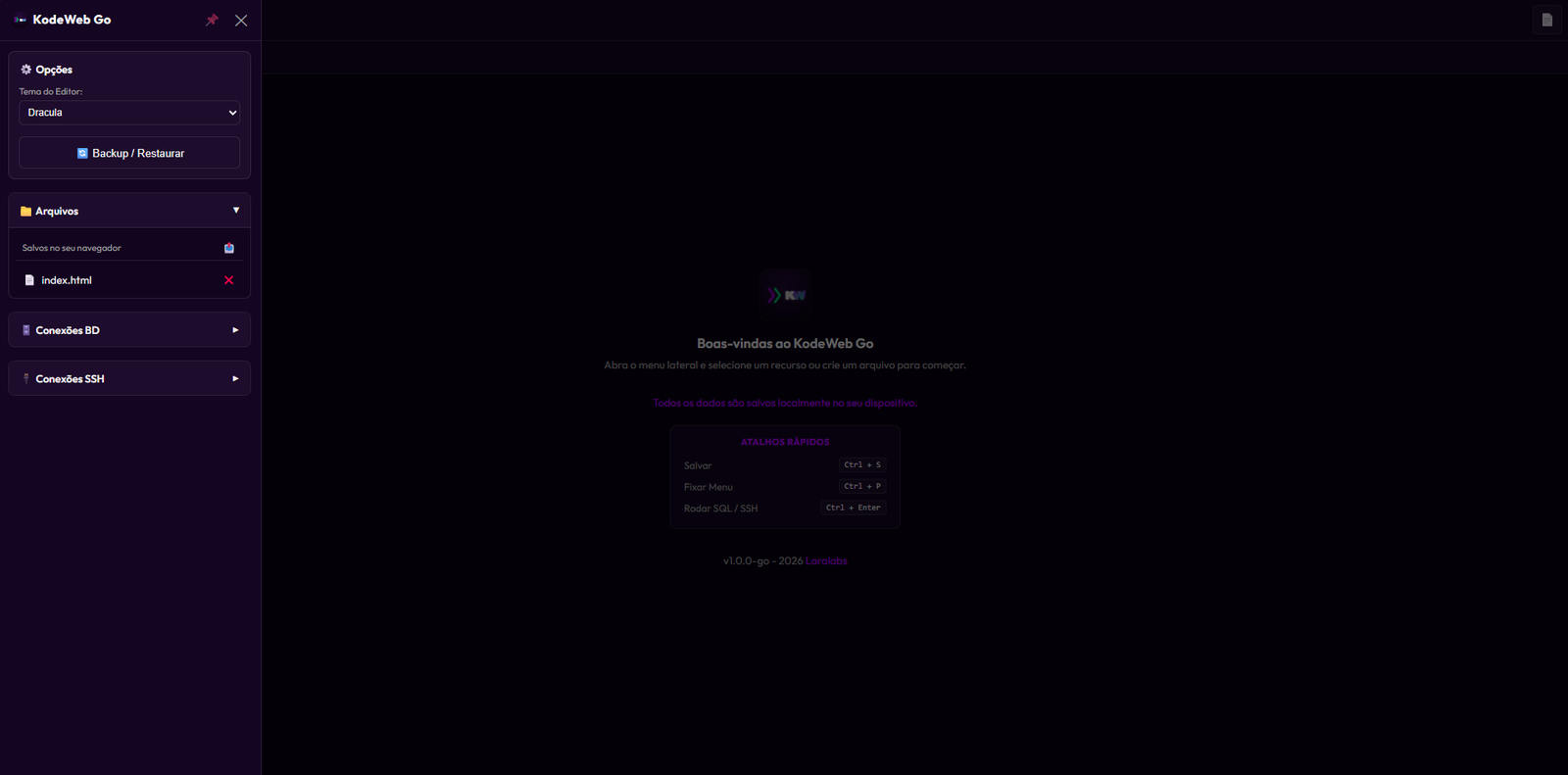 KodeWeb Go
